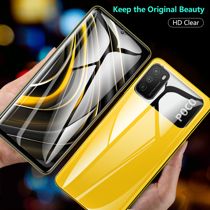 Bakeey-for-POCO-M3-Film-HD-Automatic-Repair-Anti-Scratch-Full-Coverage-Front--Back-Soft-Hydrogel-Fil-1801148-1